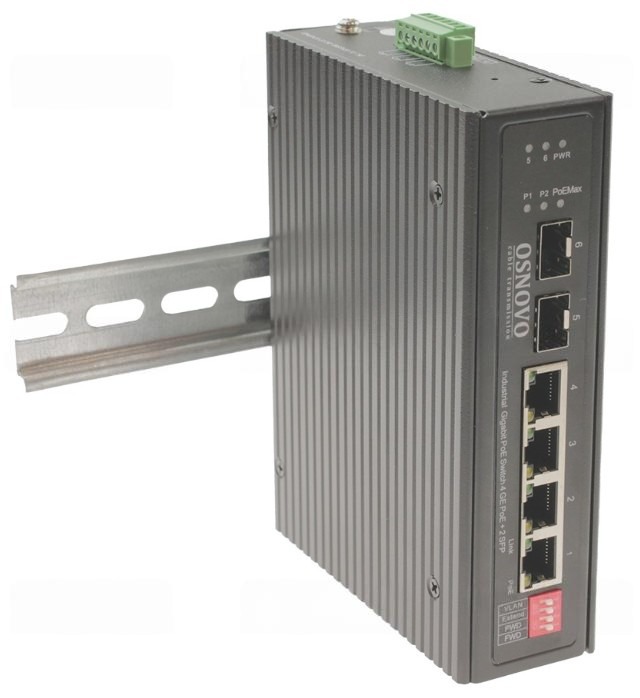 Коммутатор промышленный OSNOVO SW-80402-I