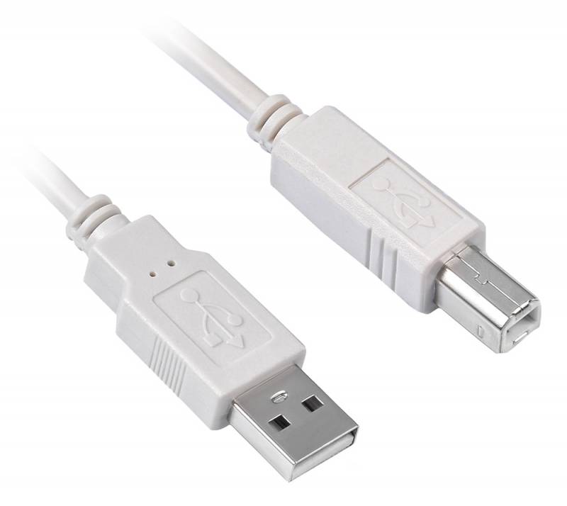 Кабель интерфейсный USB 2.0 Buro USB2.0-AM/BM-5M-MG