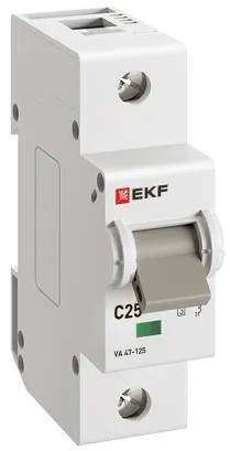 Автоматический выключатель EKF mcb47125-1-25C