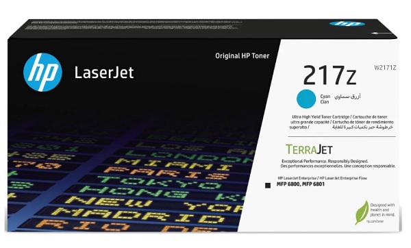 Тонер-картридж HP W2171Z Голубой