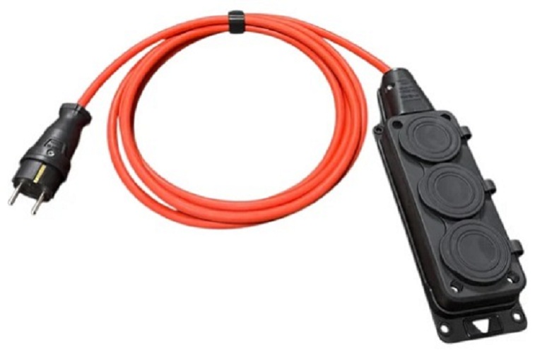 Удлинитель силовой iTOK i-CONNECT-COLOR-SU-KG-325-3-54-7-BLACK-OR