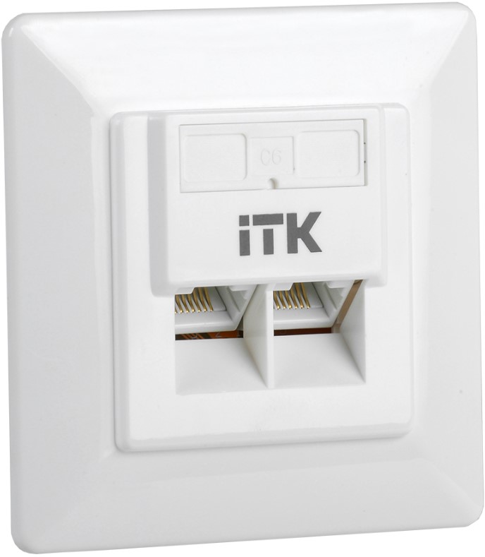 Розетка ITK CS2-1C06U-2-1