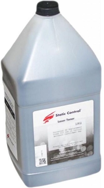 Тонер-картридж Static Control TRHM203-1KG-OS Черный