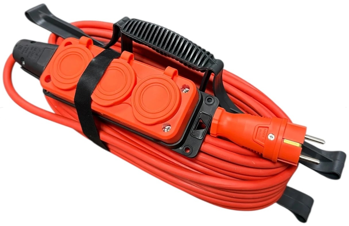 Удлинитель силовой iTOK i-CONNECT-COLOR-SUR-KG-325-3-54-25-ORANGE-OR
