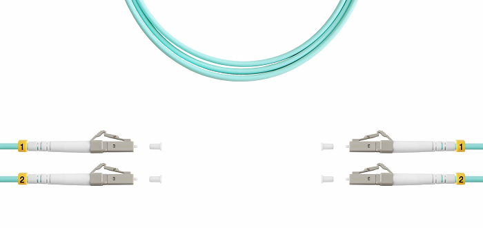 Патч-корд волоконно-оптический TopLAN DPC-TOP-OM1-LC/P-LC/P-1.0