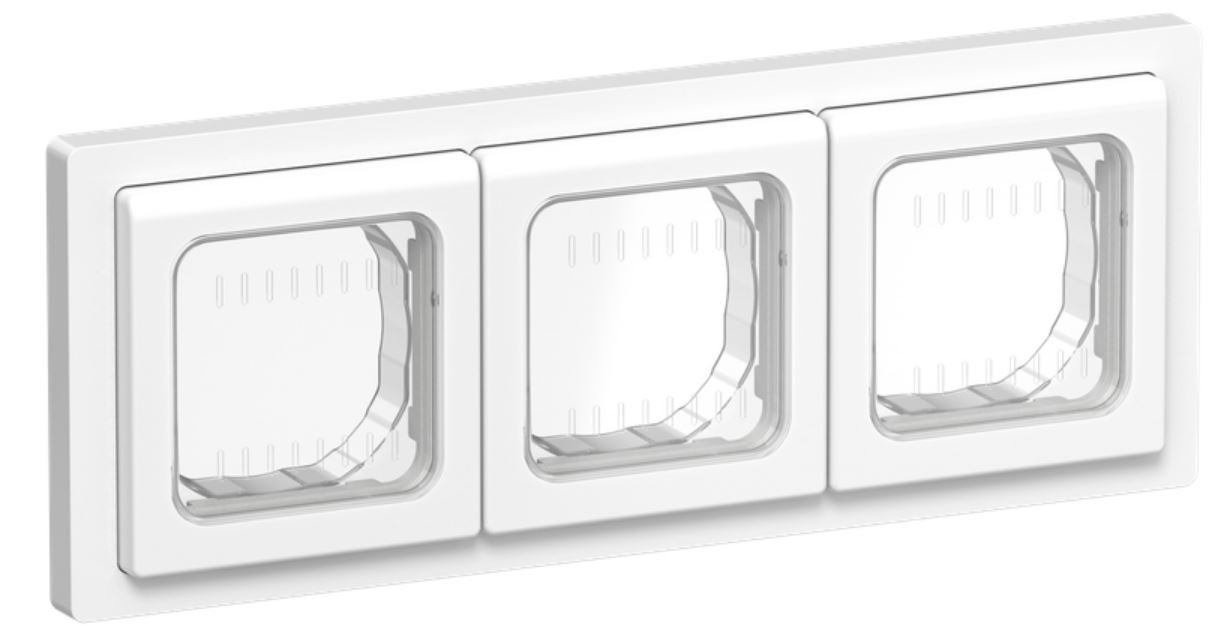 Рамка тройная IEK FI-M30-32-55-K01