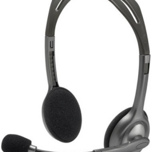 Проводные наушники Logitech H111, Проводной, Накладные, Серый, [981-000594]