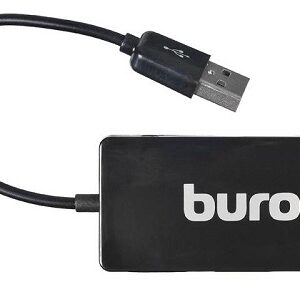 Разветвитель USB 2.0 Buro BU-HUB4-U2.0-SLIM