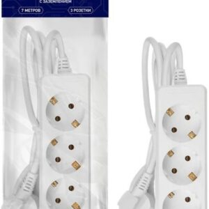 Удлинитель TOKOV ELECTRIC TKE-C01-BU3-7-1-Z