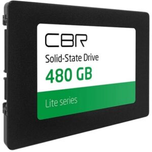 SSD накопитель 480 ГБ CBR SSD-480GB-2.5-LT22, SATA III, [SSD-480GB-2.5-LT22]