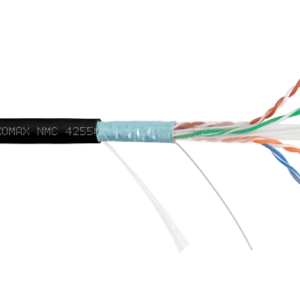 Кабель витая пара F/UTP 6а кат. 4 пары NikoMax NMC 4255C-BK