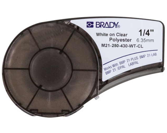 Лента красящая Brady M21-250-430-WT-CL