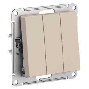 Выключатель трехклавишный Systeme Electric ATN001231