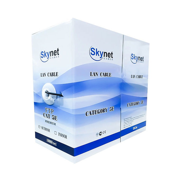 Кабель витая пара U/UTP 5e кат. 2 пары SkyNet CSL-FTP-2-CU