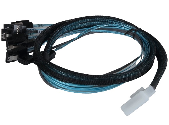 Кабель Procase CBL-SLSAS8-8SATA-10