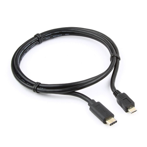 Кабель интерфейсный USB 2.0 Cablexpert CCP-USB2-mBMCM-1M