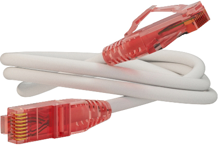 Кабель патч-корд U/UTP 5e кат. 5м Hyperline PC-LPM-UTP-RJ45-RJ45-C5e-5M-LSZH-WH