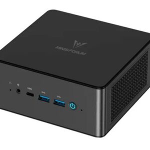 Мини ПК Minisforum UM890 Pro (AMD Ryzen 9 8945HS (8/16; 4,0ГГц; 16Мб), 4ГГц, 0 (не установлена)ГБ DDR5, AMD Radeon Graphics, Не установлена) [UM890PRO/BAREBONE]