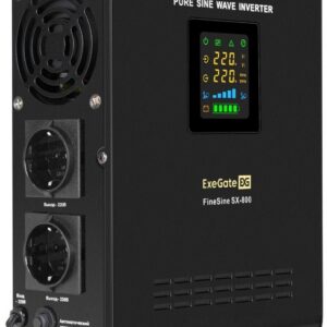 Источник бесперебойного питания Exegate FineSine SX-800.LCD.AVR.2SH