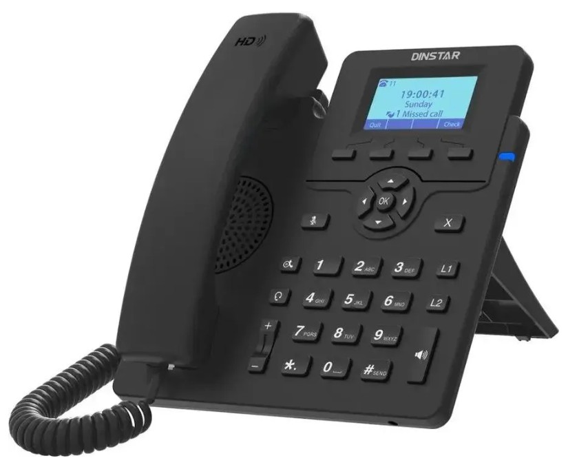 Телефон VoiceIP Dinstar C60U-W