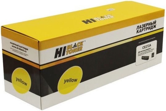Тонер-картридж Hi-Black HB-CE272A Желтый