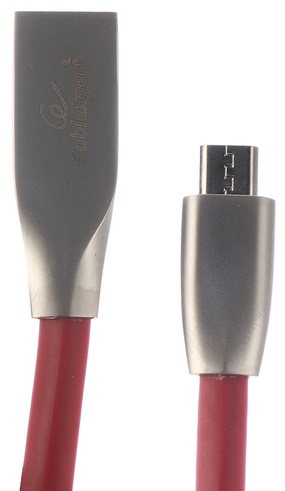Кабель интерфейсный USB 2.0 Cablexpert CC-G-mUSB01R-1.8M