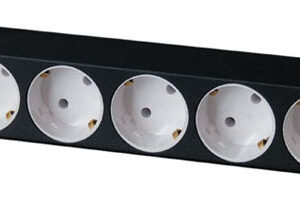 Блок розеток 19", 8 розеток TLK TLK-RS08MF1-BK