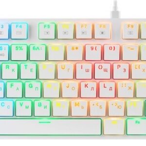 Механическая клавиатура Defender ANUBIS, USB, Белый [70506]