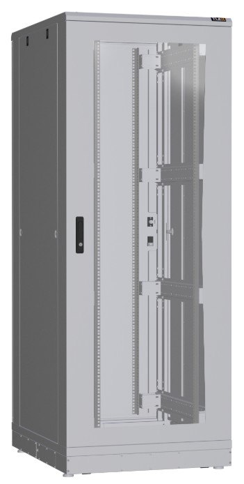 Шкаф напольный 19", 42U TLK TFR-428010-GMMM-R2-GY