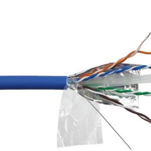 Кабель витая пара F/UTP 6 кат. 4 пары Lanmaster LAN-6EFTP-LSZH-BL