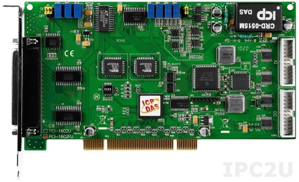 Плата ICP DAS PCI-1602FU CR