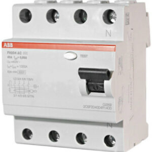 Выключатель дифференциального тока (ВДТ, УЗО) ABB 2CSF204004R1400