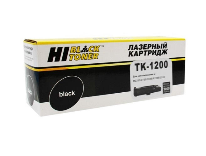 Тонер-картридж Hi-Black HB-TK-1200 Черный
