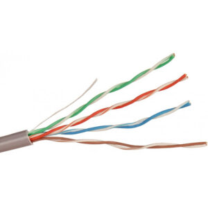 Бухта ExeGate UTP4-C5e-CCA-S26-IN-PVC-GY-305, 305м