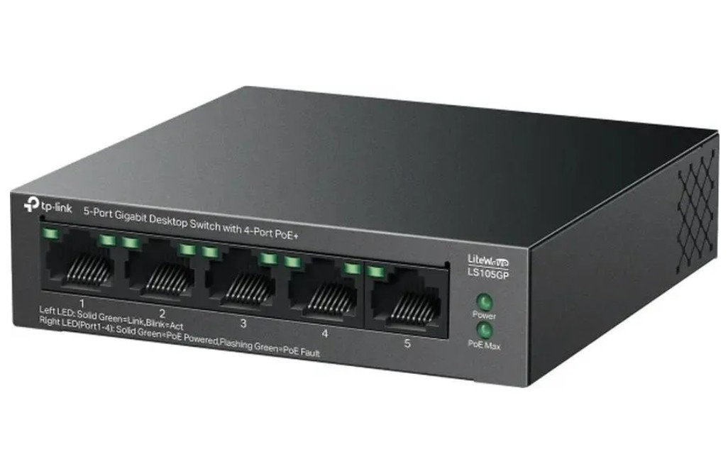 Коммутатор неуправляемый TP-LINK LS105GP
