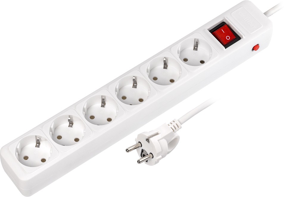 Сетевой фильтр SmartBuy SBSP-6-50-W