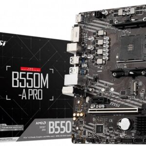 Материнская плата MSI B550M-A PRO, AM4, AMD B550, mATX