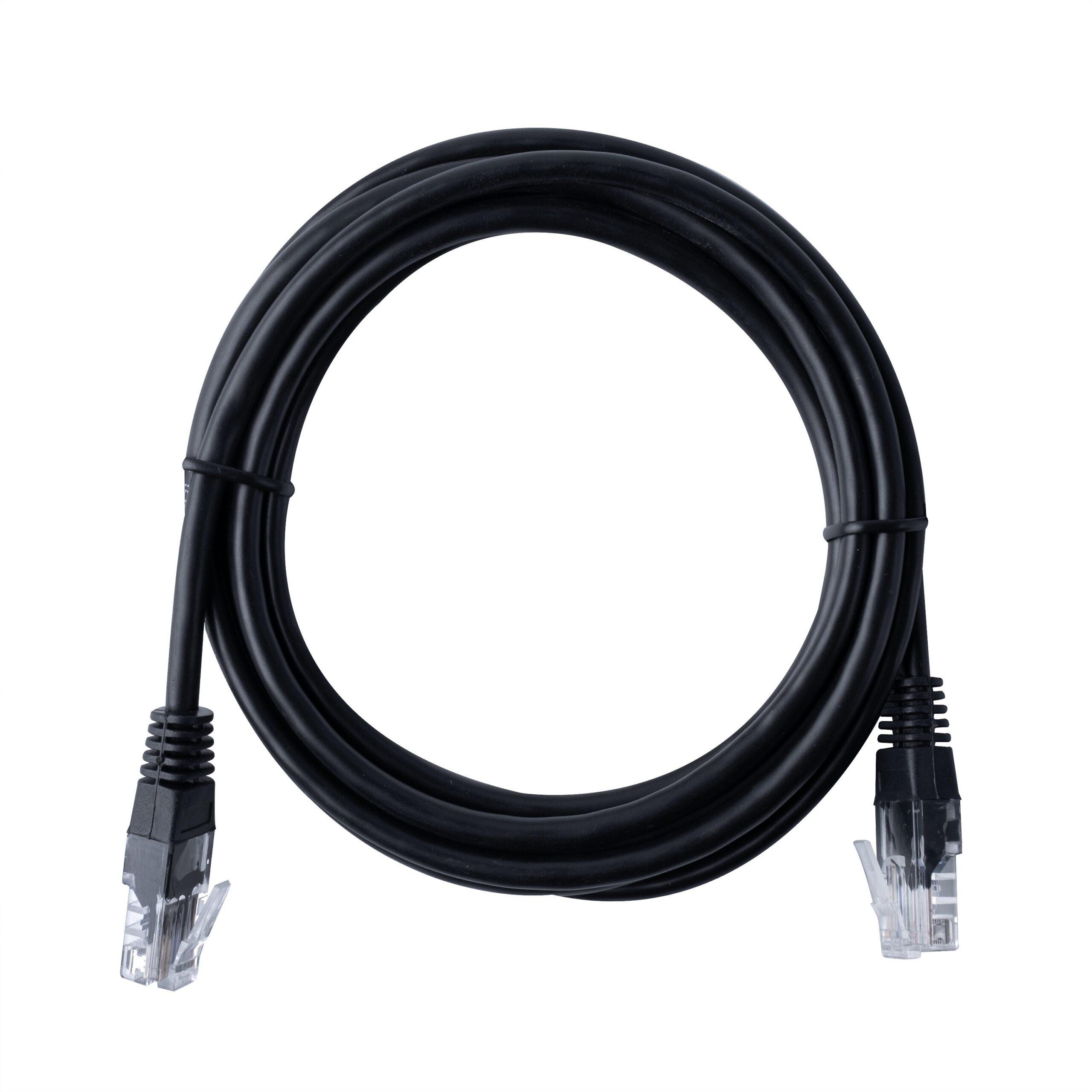 Кабель патч-корд U/UTP 5e кат. 2м Filum FL-U5-2M-BK