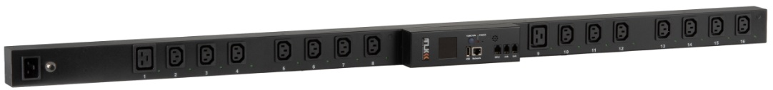 Блок розеток NikoMax TLK-PPI-SW-A14B02-M21-WCE-BK