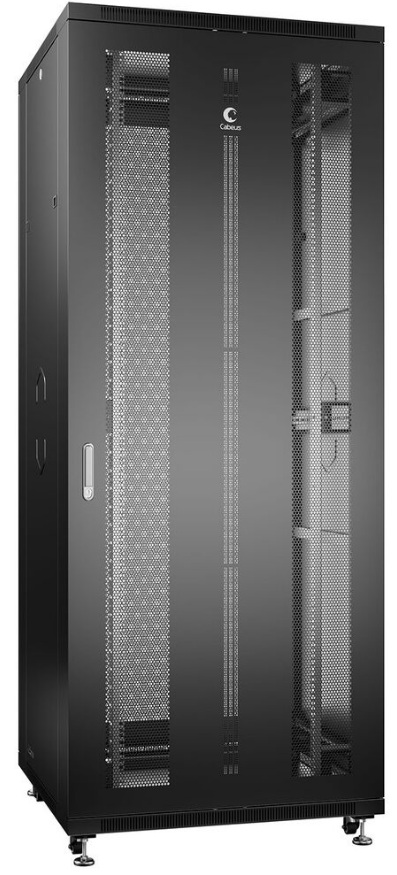 Шкаф напольный 19", 42U Cabeus ND-05C-42U80/100-BK