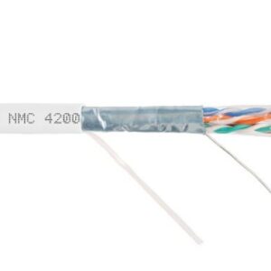 Кабель витая пара F/UTP 5e кат. 4 пары NikoMax NMC 4200C-WT