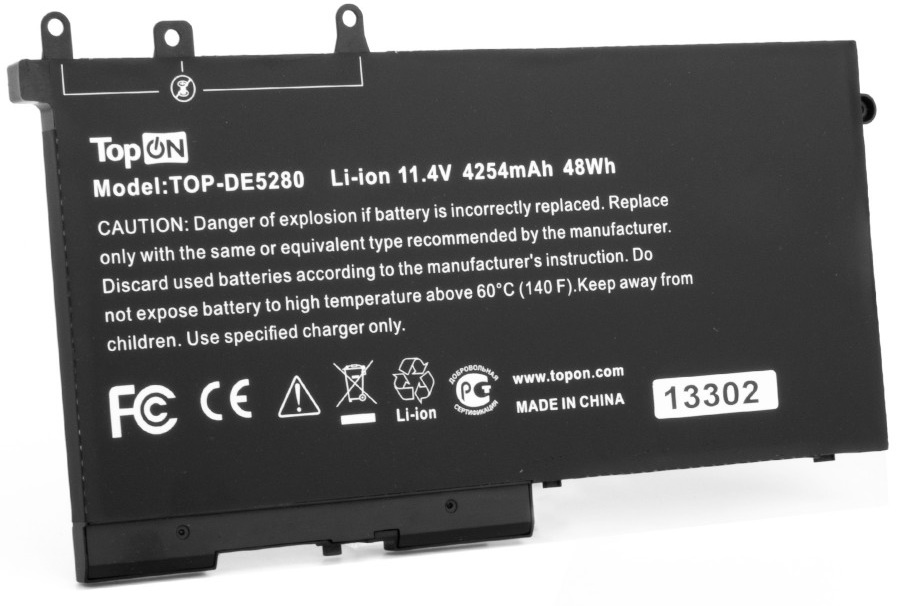 Аккумулятор для ноутбука Dell TopOn TOP-DE5280