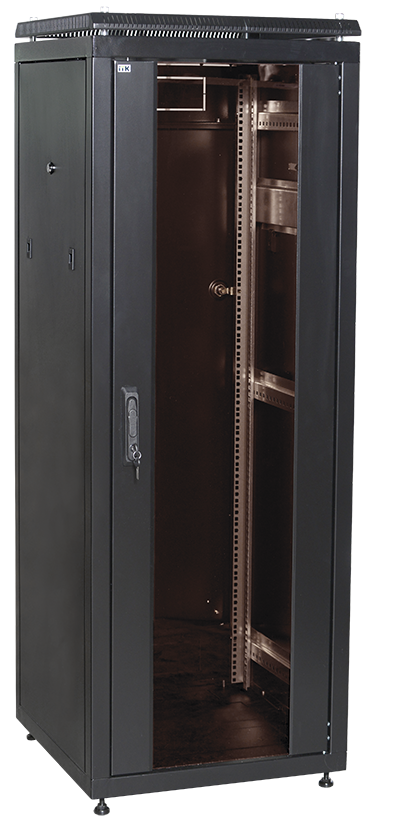 Шкаф напольный 19", 42U ITK LN05-42U66-G