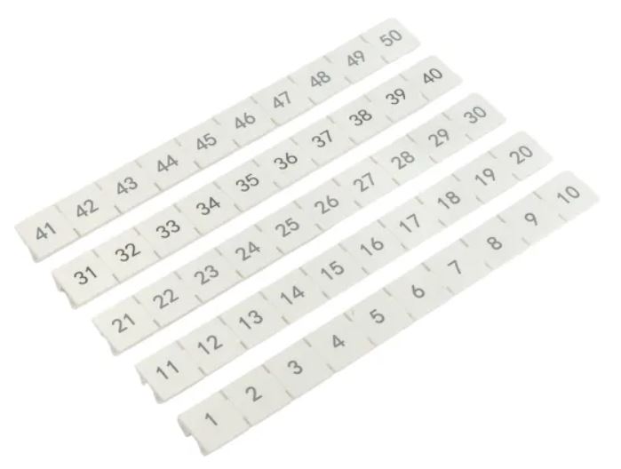 Маркировка для клемм EKF scr-ut-mrk-10-90-1-50