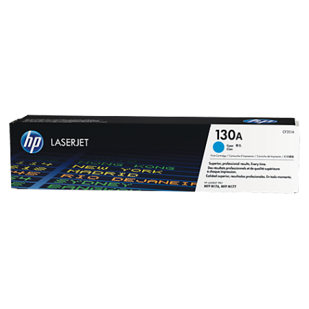 Тонер-картридж HP 130A Голубой