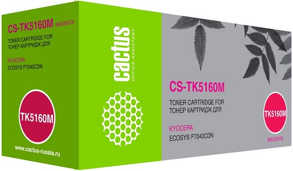 Тонер-картридж Cactus CS-TK5160M Пурпурный