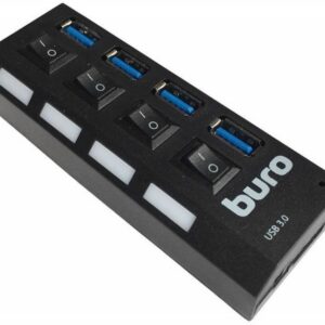 Разветвитель Buro BU-HUB4-U3.0-L