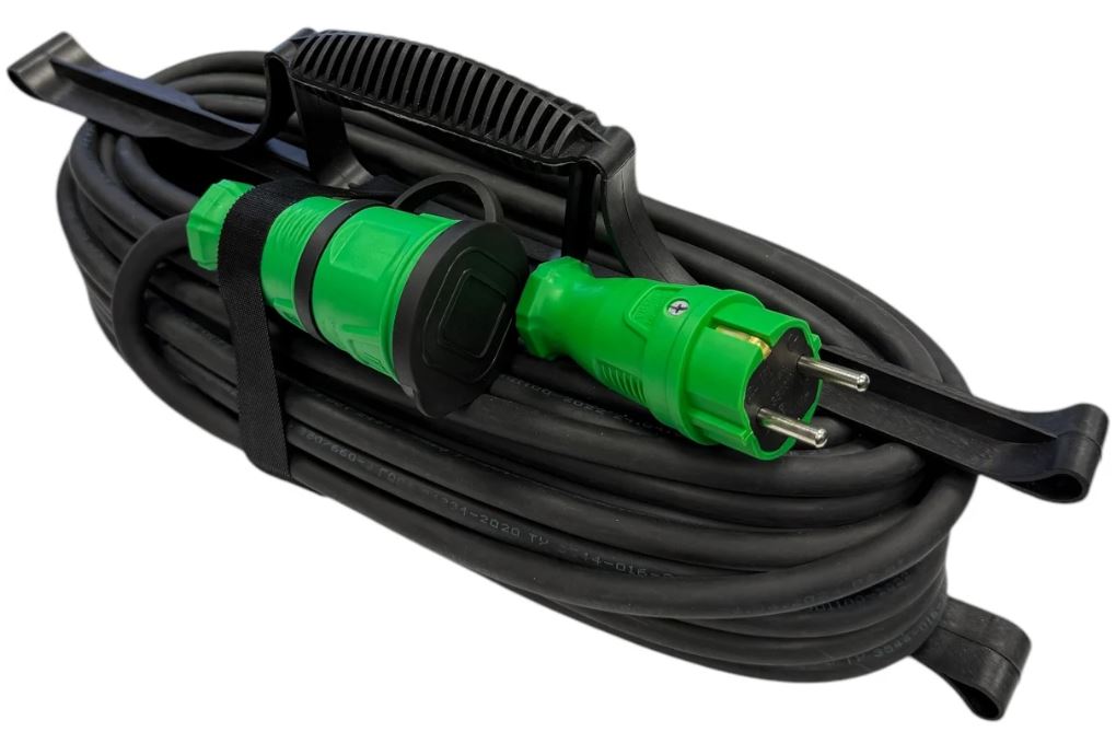 Удлинитель силовой iTOK i-CONNECT-COLOR-SUR-PVS-310-1-44-40-GREEN