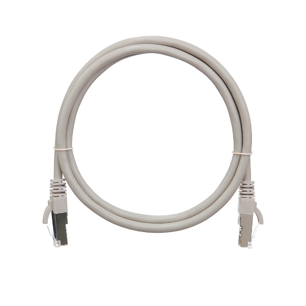 Кабель патч-корд S/FTP 6 кат. 2м NikoMax NMC-PC4SE55B-020-GY