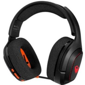 Беспроводная стереогарнитура Meetion BTH012, Bluetooth, Проводной, Радиоканал, Охватывающие, Черно-оранжевый, [MT-BTH012-A]